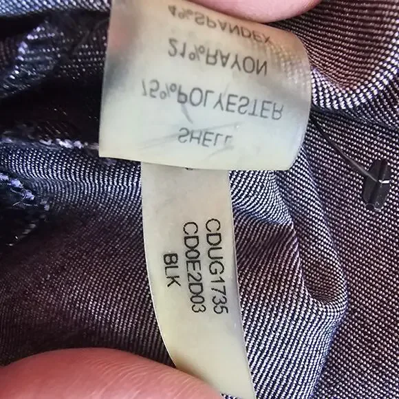 Calvin Klein Black Belted Shirt Dress Size 6 - Picture 6 of 7